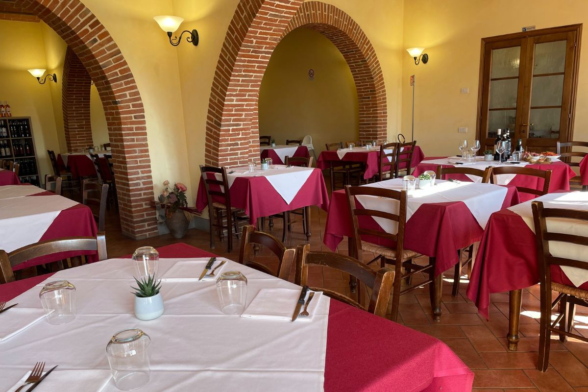 Agritourisme restaurant Toscane