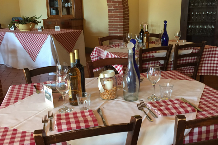 Agritourisme restaurant Toscane